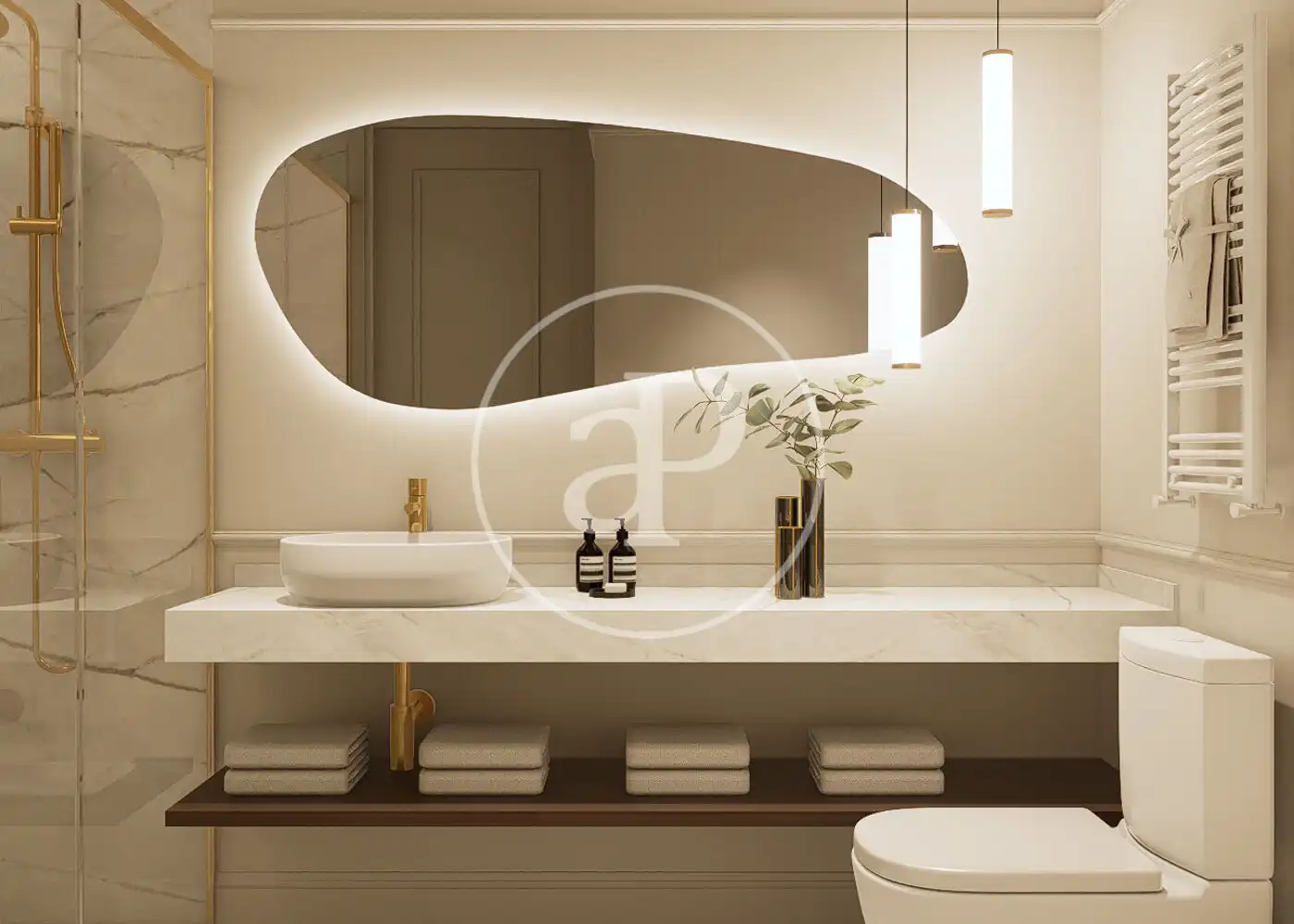 Baño de Piso en venta en Madrid con Aire acondicionado, Calefacción y Amueblado
