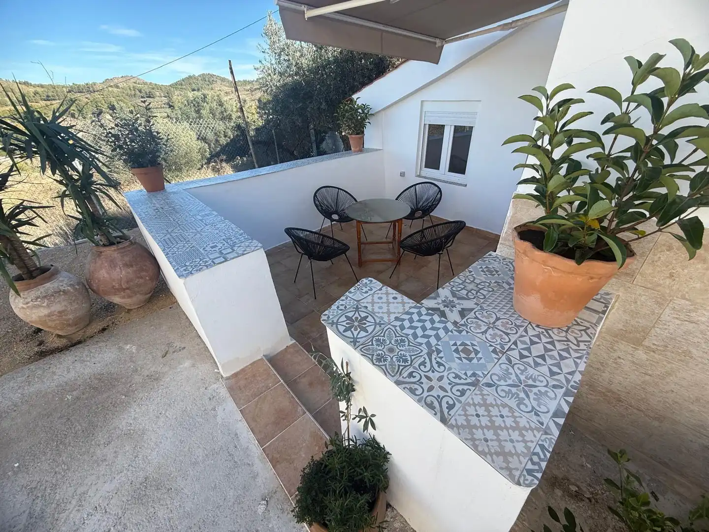 Terrassa de Casa o xalet en venda en Cehegín amb Aire condicionat, Jardí privat i Terrassa
