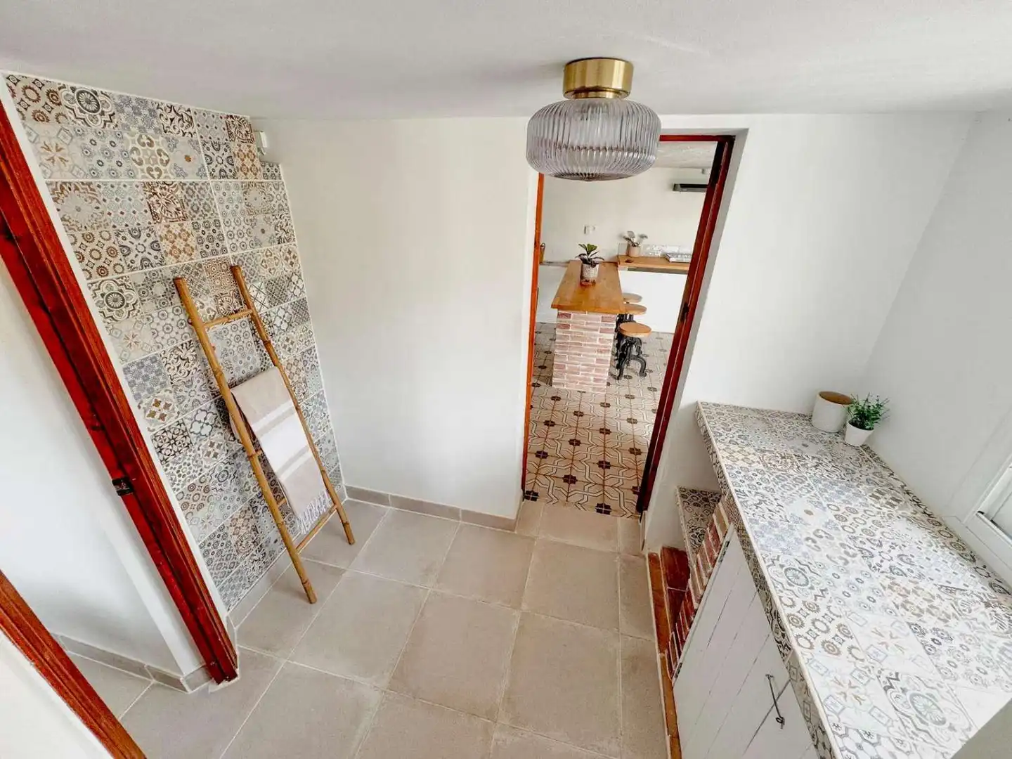 Cuina de Casa o xalet en venda en Nerja amb Aire condicionat i Piscina