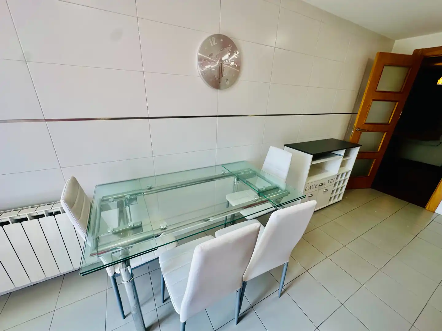 Dining room of Apartments for rent in León Capital   with Heating, Parquet flooring and Terrace