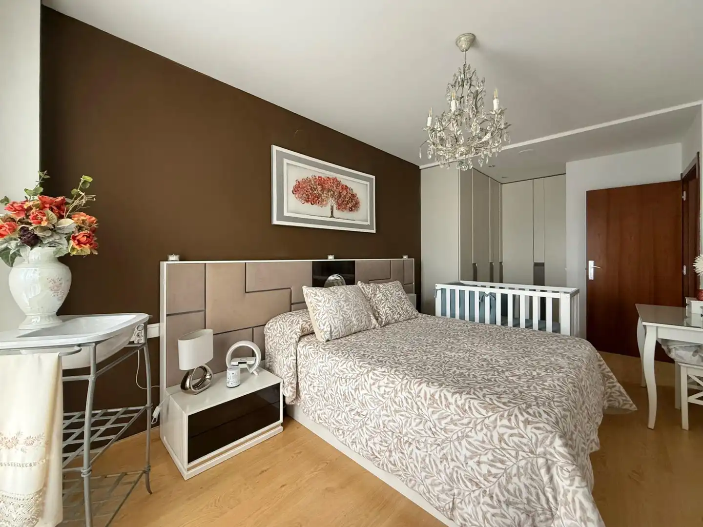 Bedroom of Flat for sale in Tudela  with Air Conditioner, Heating and Parquet flooring