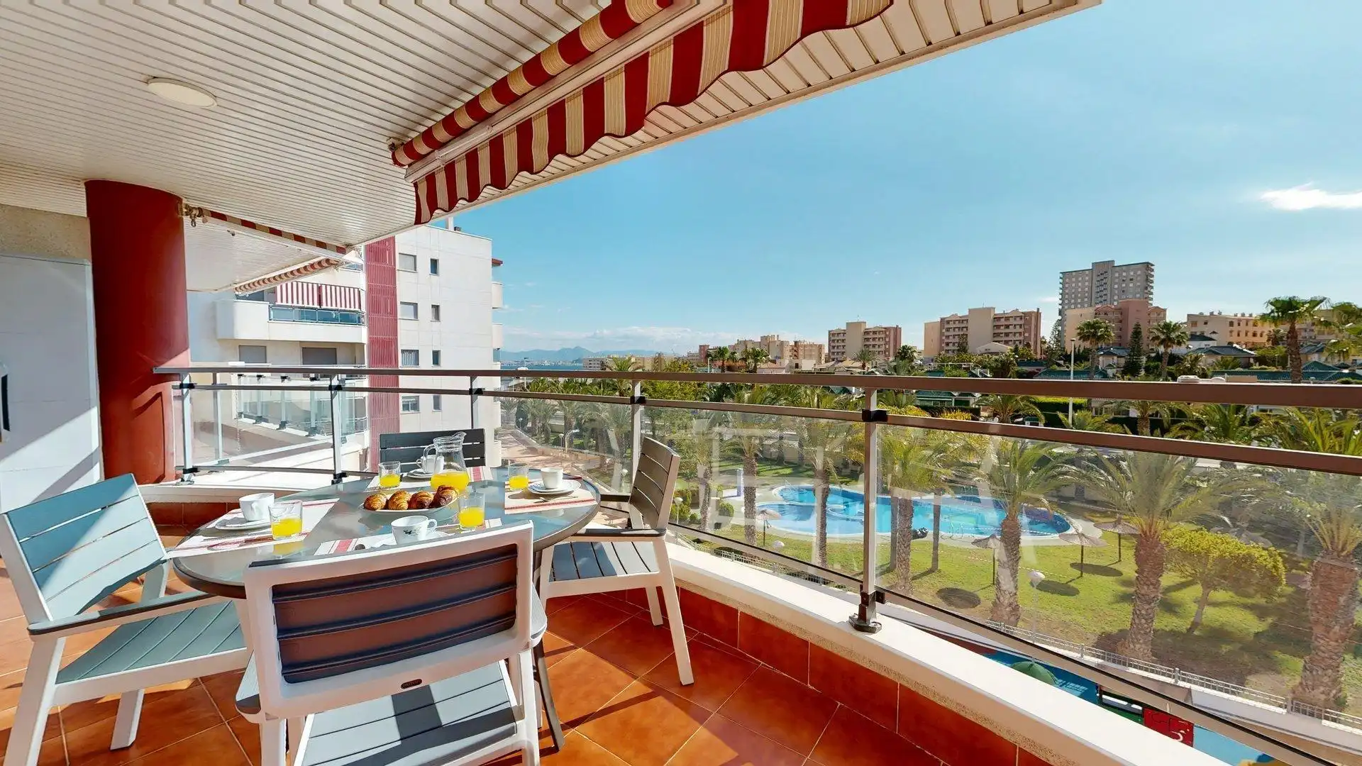 Terrace of Apartments for rent in Elche / Elx  with Air Conditioner, Heating and Private garden