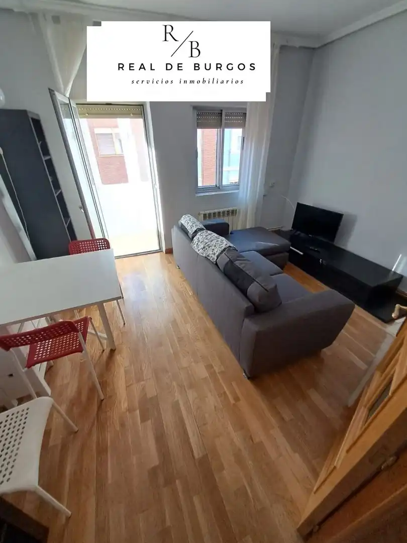 Living room of Flat for rent in Valladolid  with Heating, Terrace and Furnished