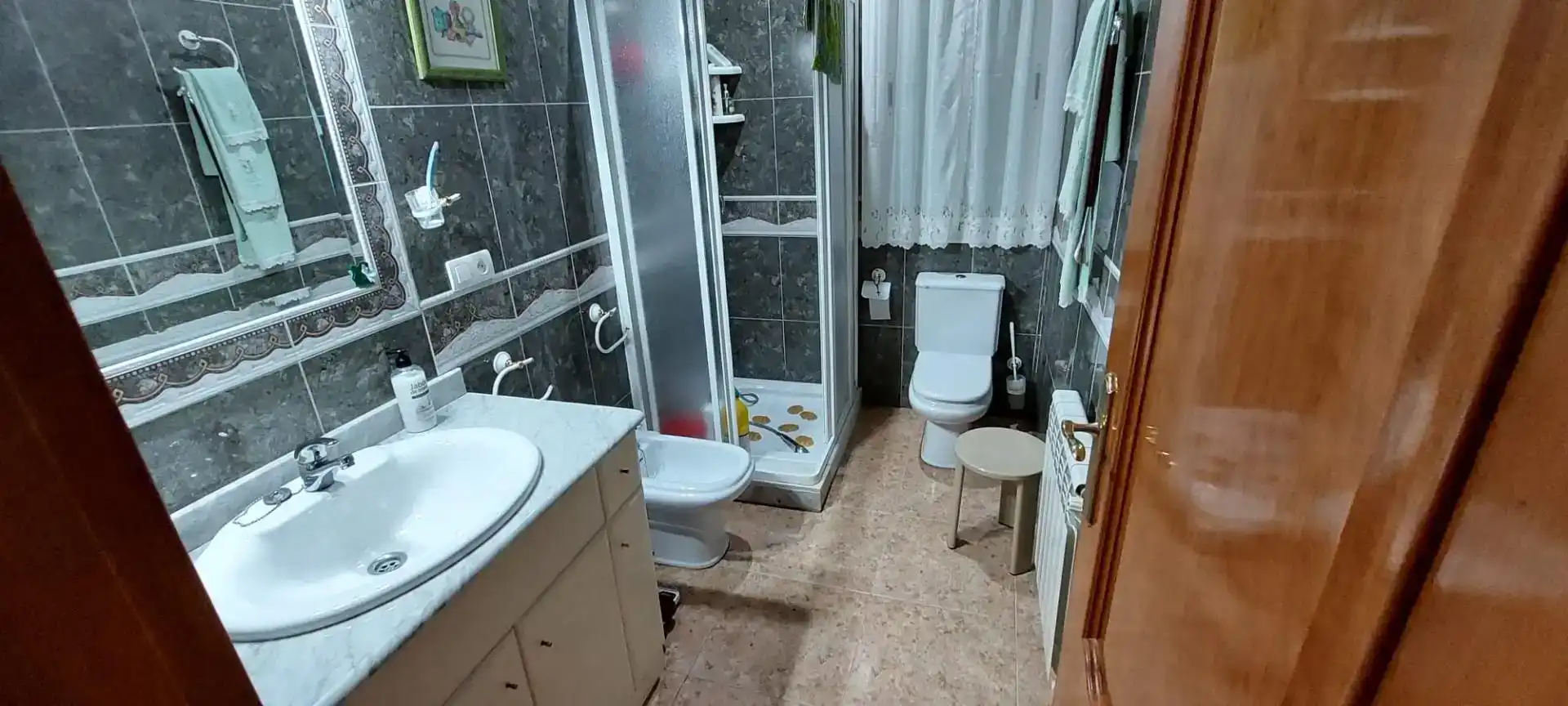 Baño de Planta baja en venta en Pedro Muñoz con Trastero, Amueblado y Horno