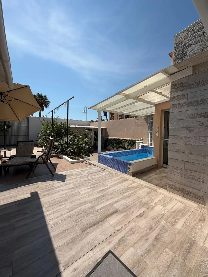 Terraza de Casa o chalet en venta en Málaga con Aire acondicionado, Calefacción y Jardín privado