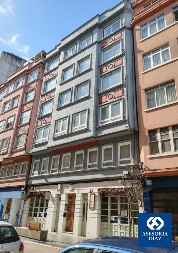 Vista exterior de Piso de alquiler en A Coruña Capital  con Terraza