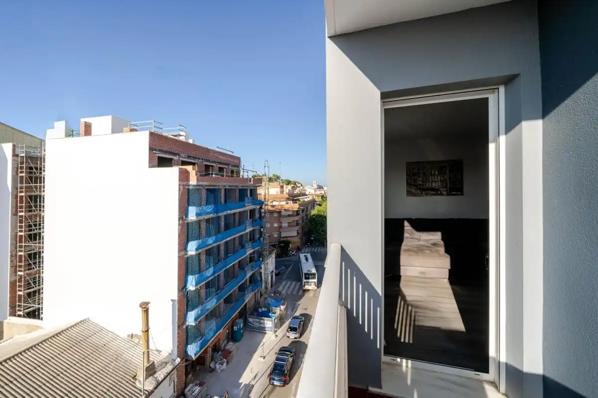 Balcony of Flat for sale in Dénia  with Air Conditioner, Heating and Storage room