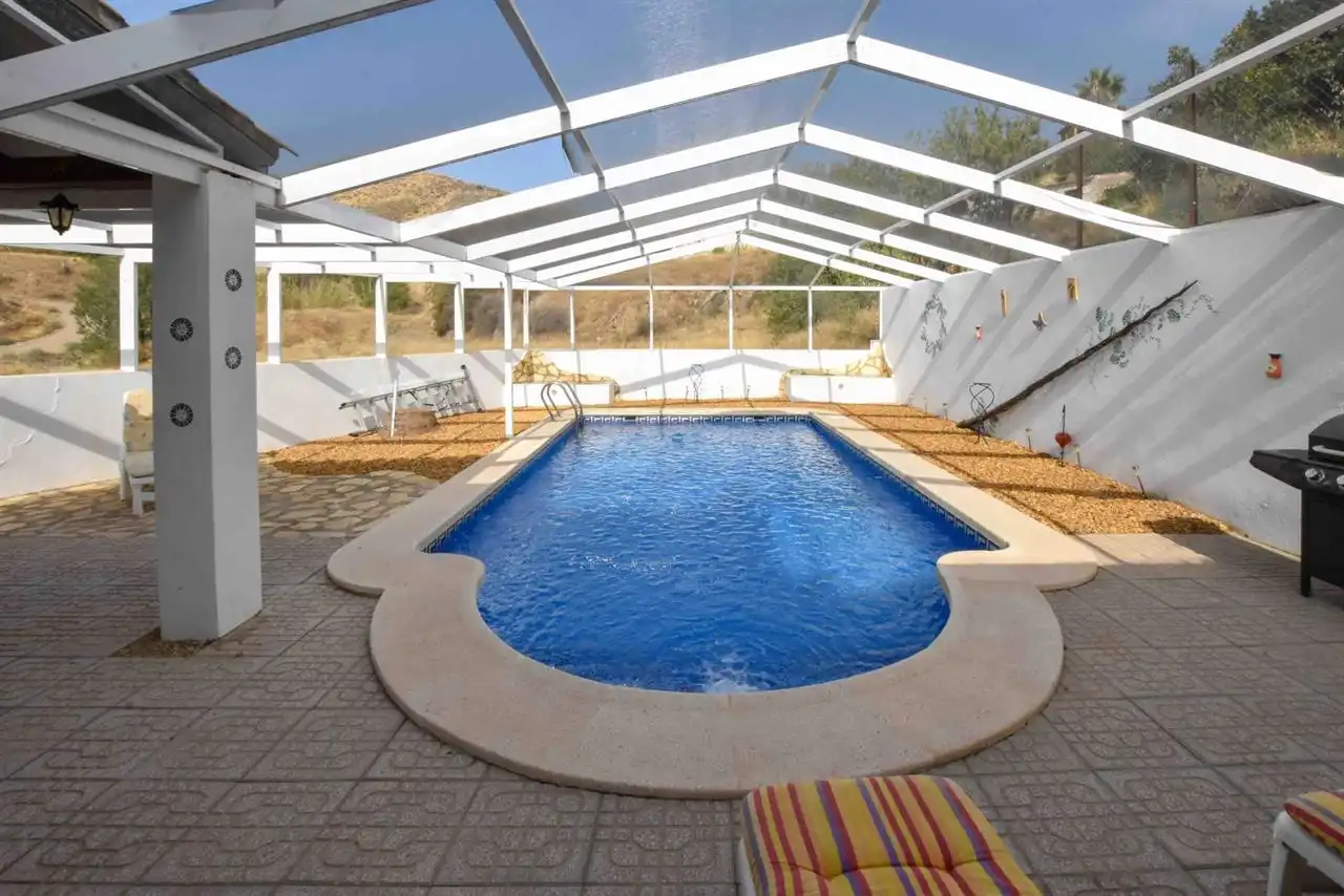 Piscina de Casa o chalet en venta en Huércal-Overa con Aire acondicionado, Piscina y Amueblado