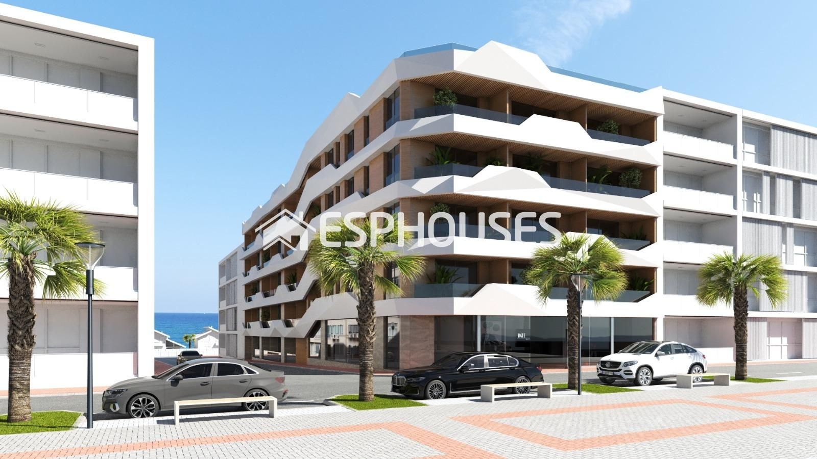 Exterior view of Apartment for sale in Guardamar del Segura  with Air Conditioner, Terrace and Balcony