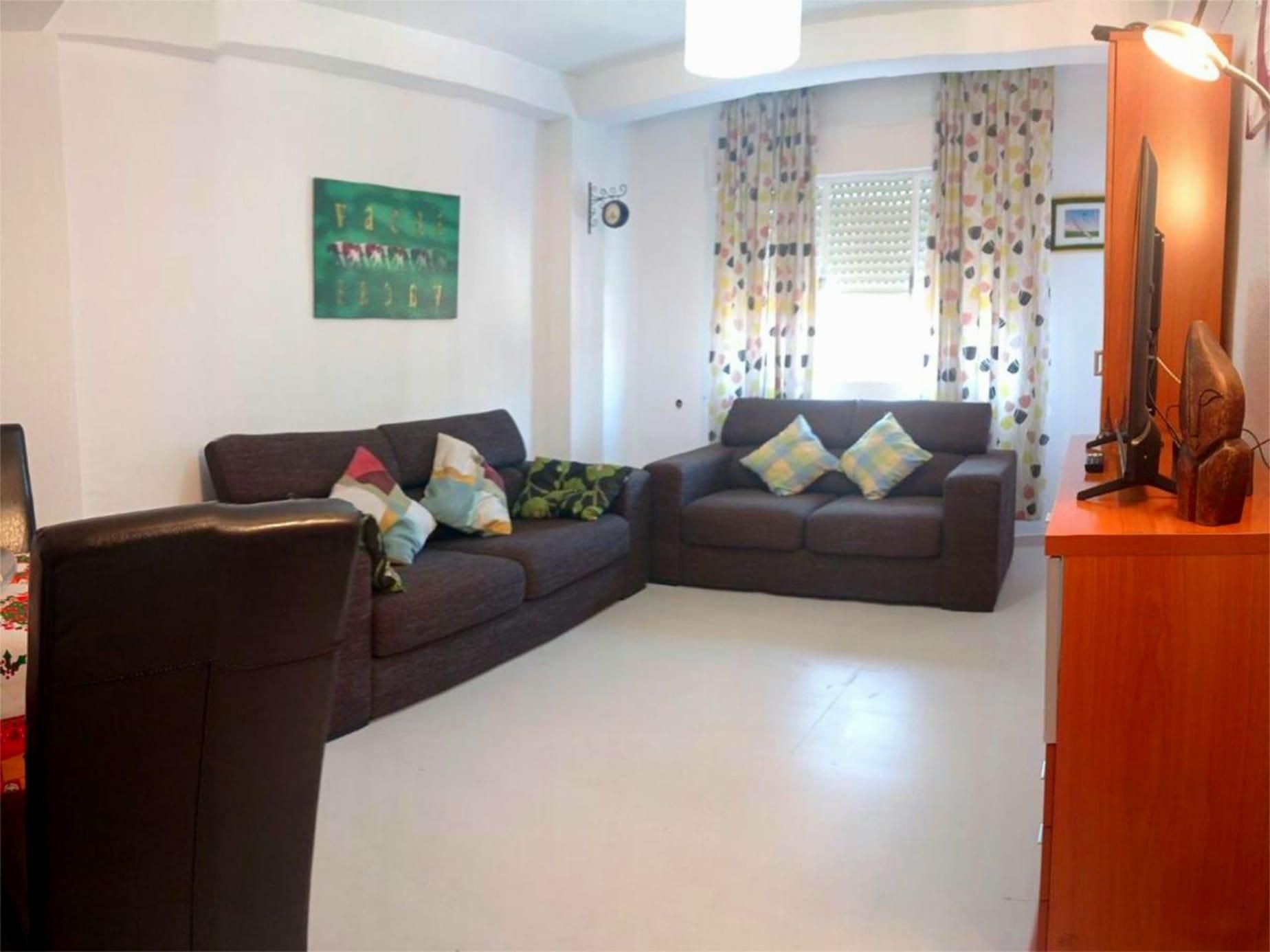 Sala de estar de Piso en venta en Maracena con Aire acondicionado y Balcón