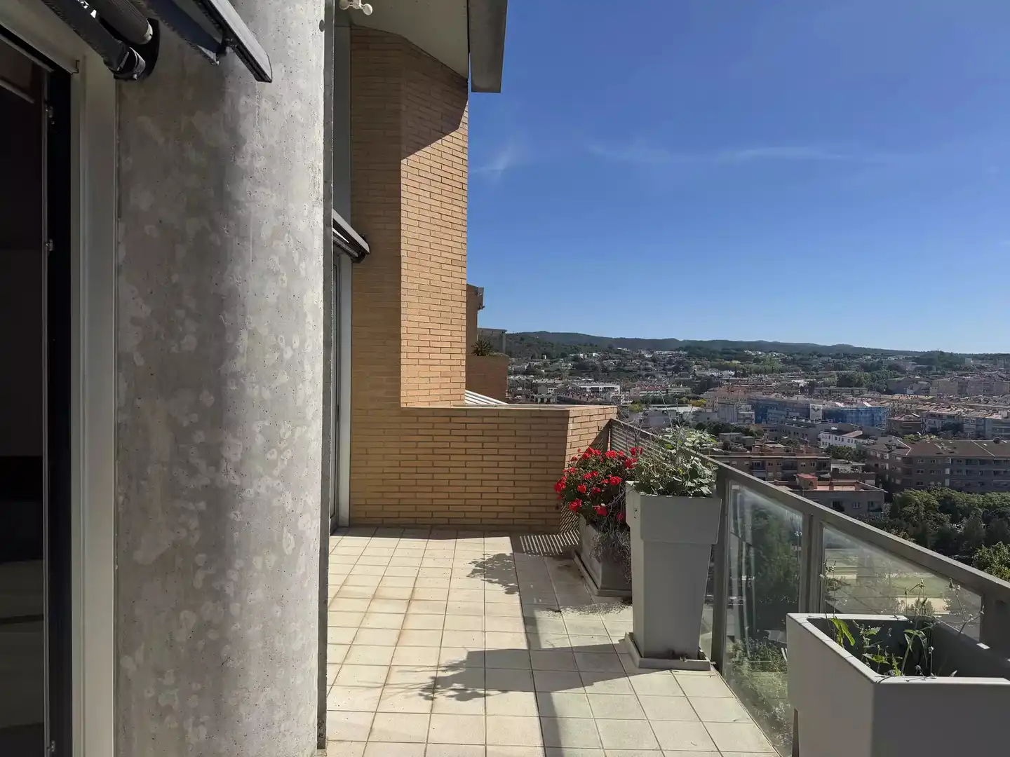 Balcony of Flat for sale in Girona  with Air Conditioner, Heating and Parquet flooring