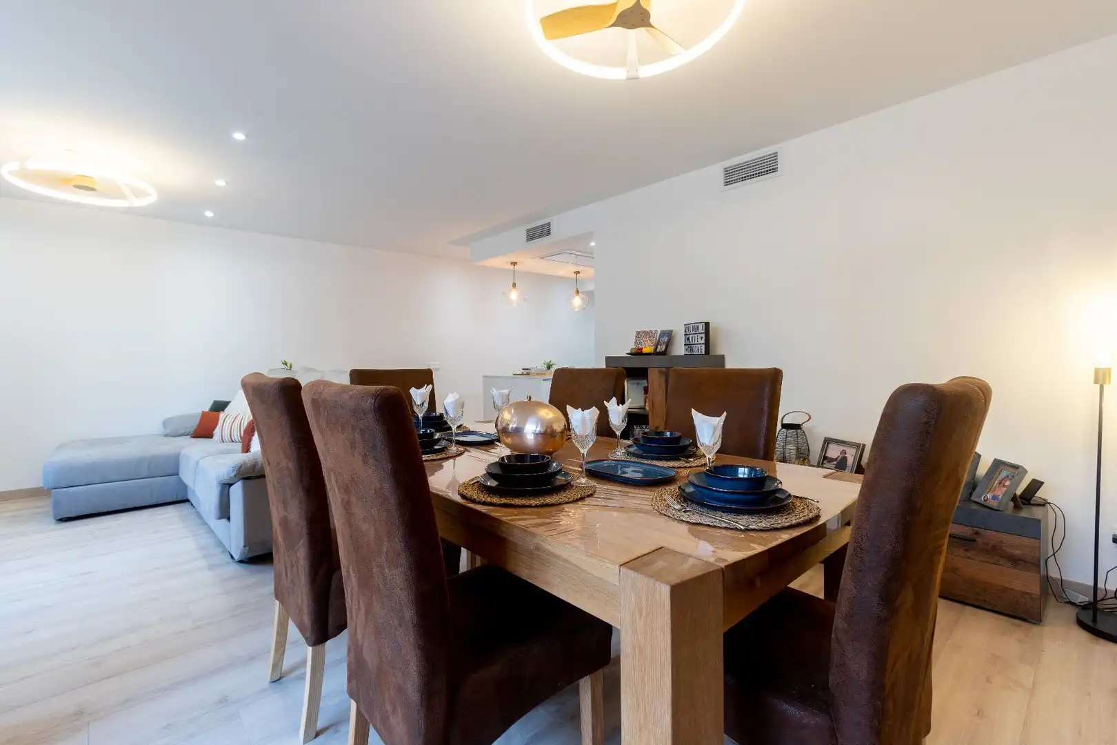 Esszimmer von Wohnungen zum Verkauf in Roses mit Klimaanlage, Heizung und Terrasse