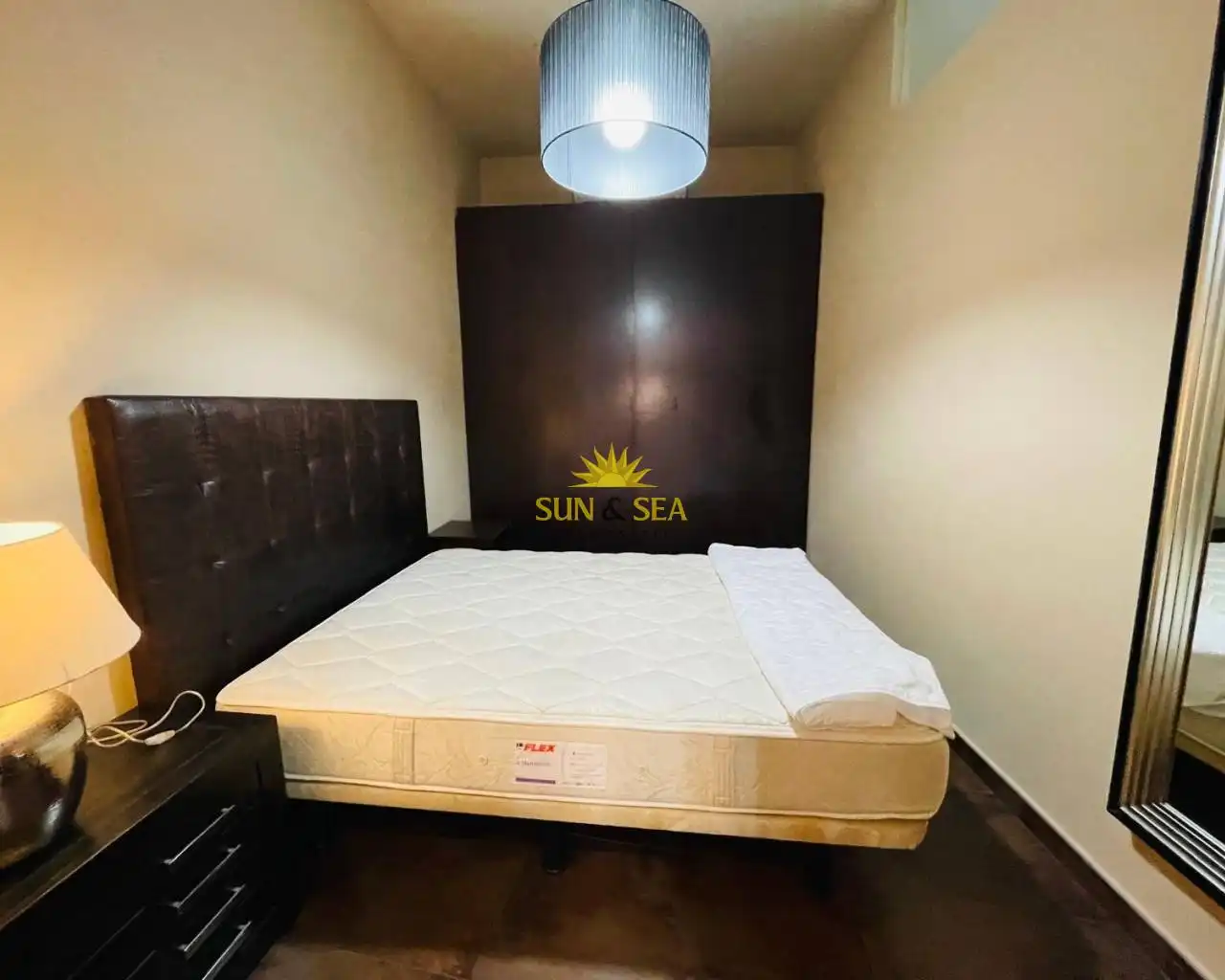 Schlafzimmer von Erdgeschoss zur Miete in Alicante / Alacant mit Klimaanlage, Heizung und Abstellraum