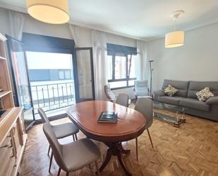 Living room of Flat to rent in Gijón   with Heating, Terrace and Storage room