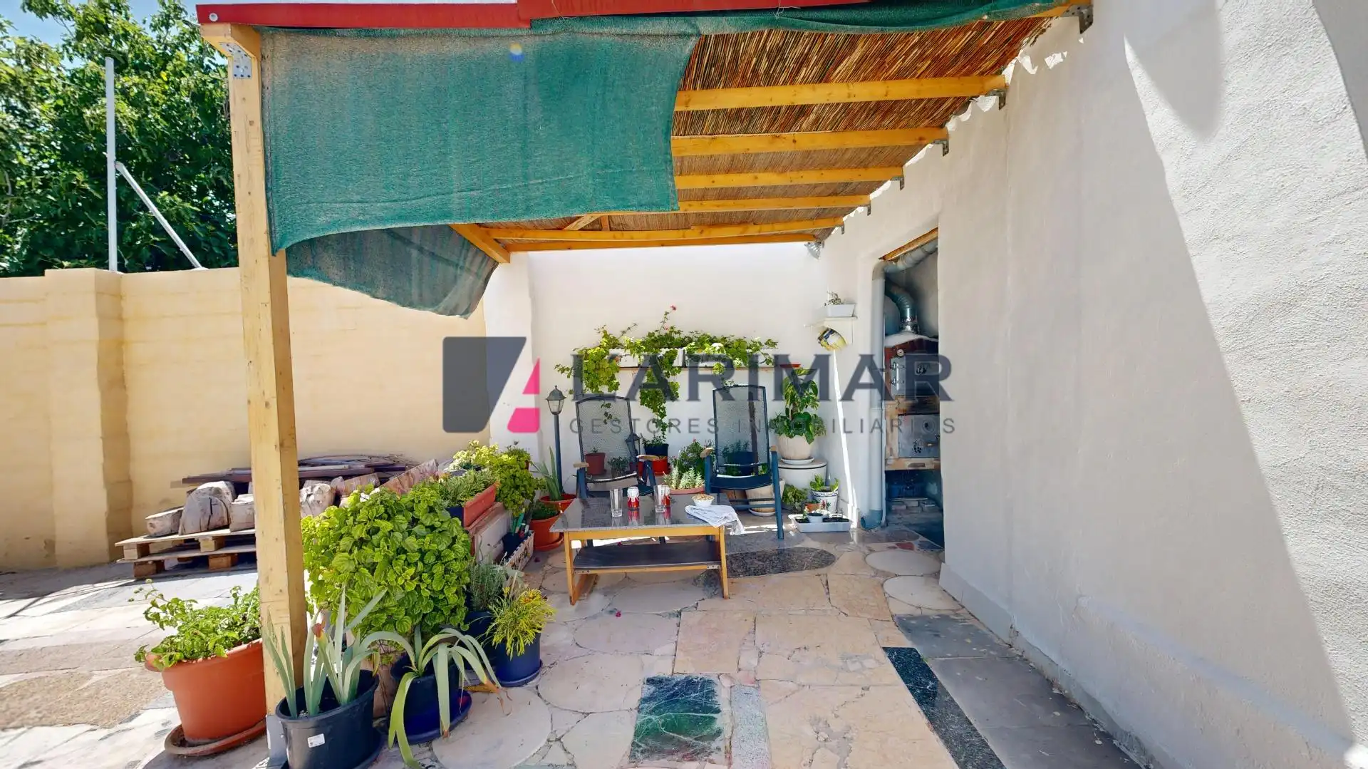 Terrassa de Casa o xalet en venda en Aspe amb Aire condicionat, Calefacció i Jardí privat