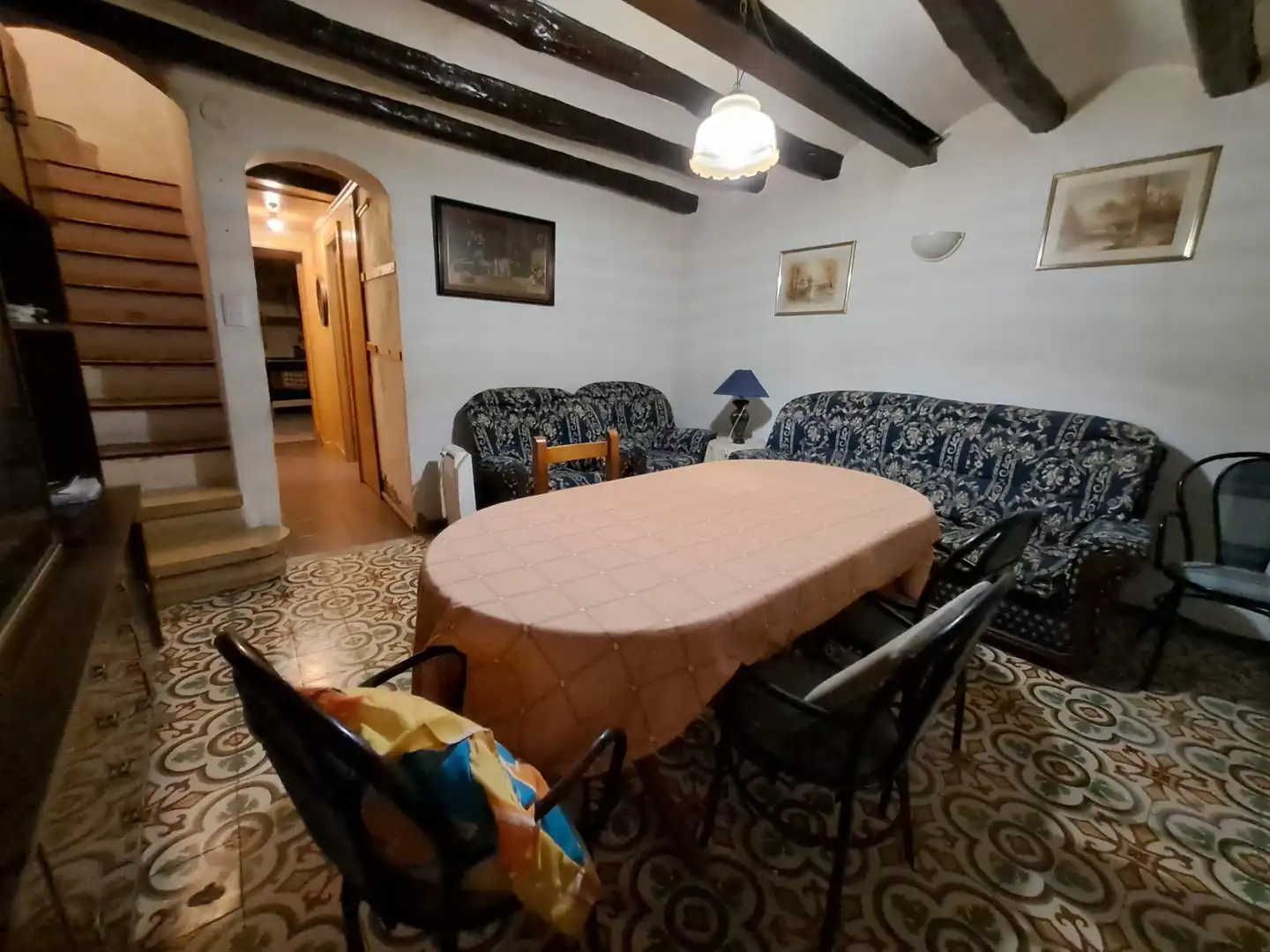 Comedor de Finca rústica en venta en Riba-roja d'Ebre con Aire acondicionado y Trastero