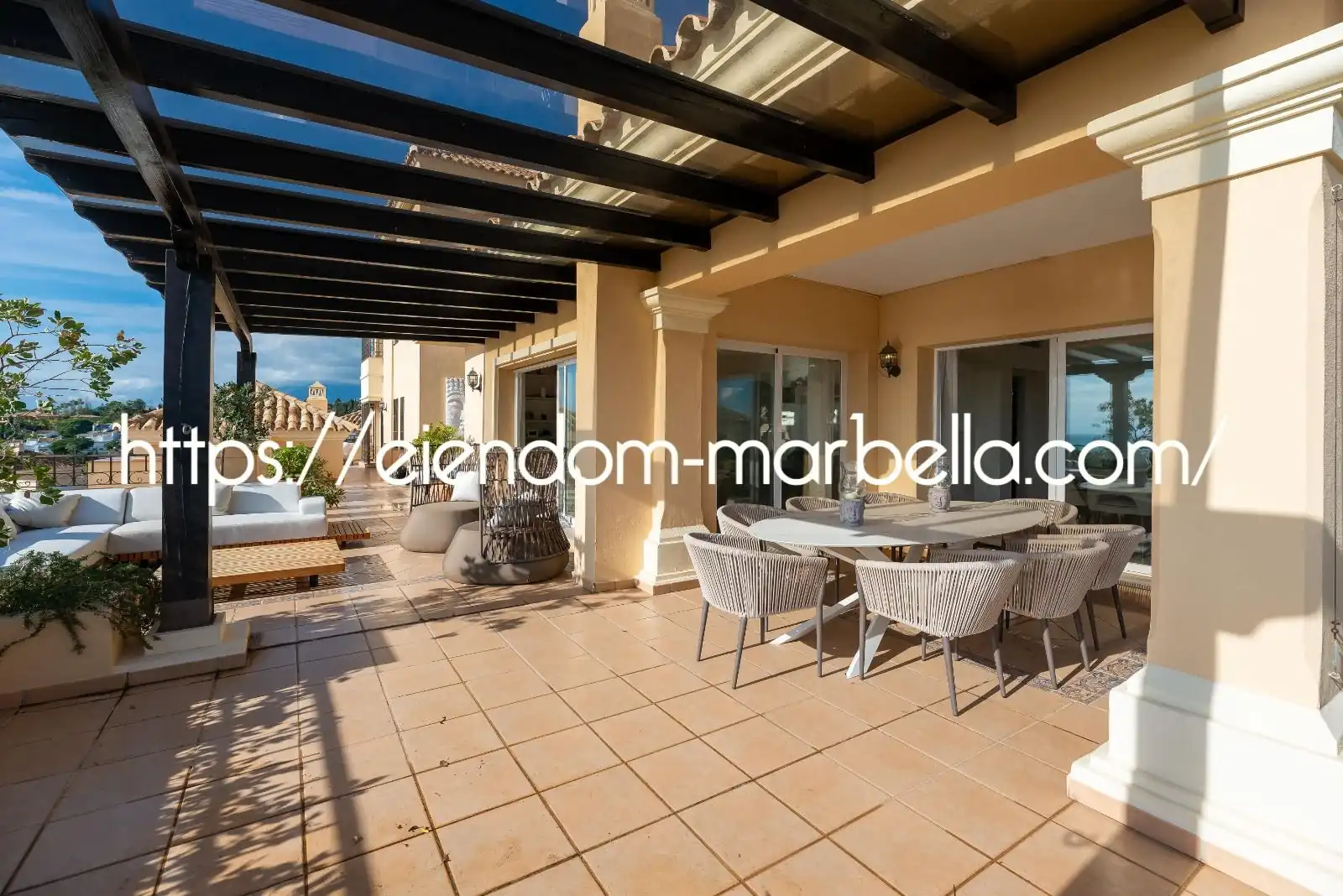 Terraza de Apartamento en venta en Marbella con Aire acondicionado, Calefacción y Terraza