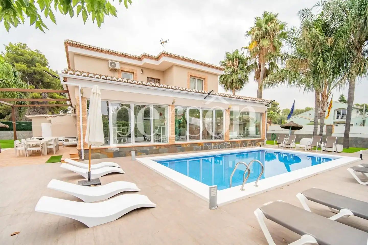 Exterior view of Houses for sale in Bétera  with Air Conditioner, Heating and Private garden