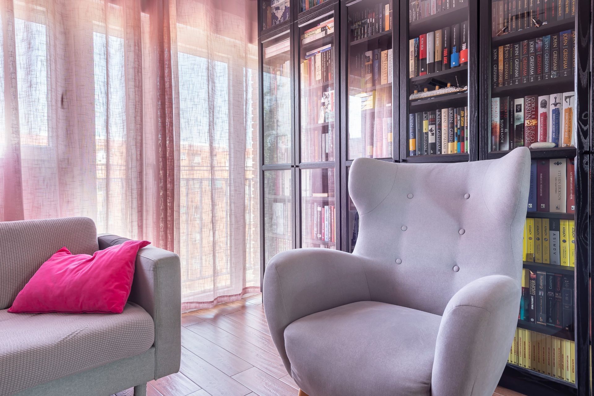 Living room of Flat for sale in  Madrid Capital  with Air Conditioner, Heating and Storage room