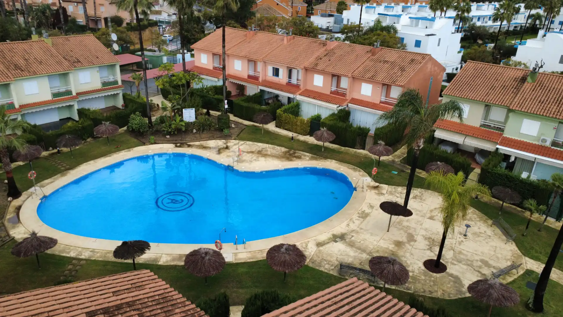 Swimming pool of Houses for rent in Islantilla  with Private garden, Furnished and Oven