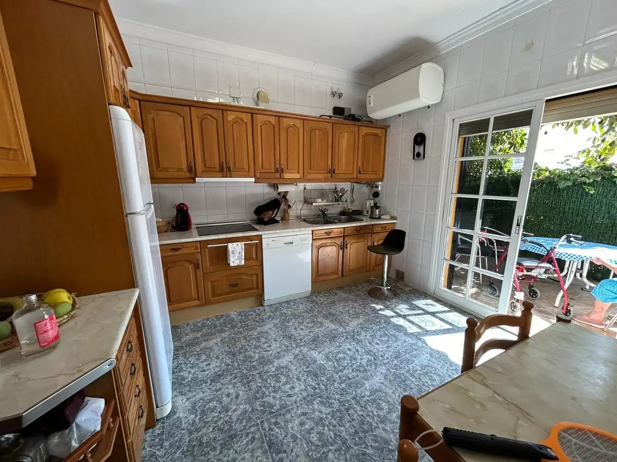 Kitchen of Houses for sale in Torremolinos  with Air Conditioner, Private garden and Furnished