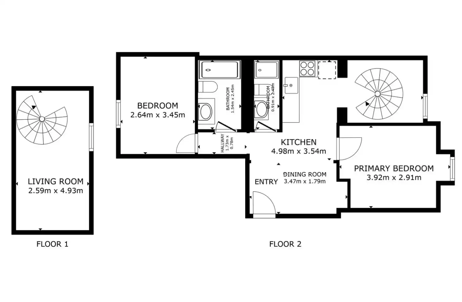 Flat for sale in Madrid  with Air Conditioner, Heating and Furnished