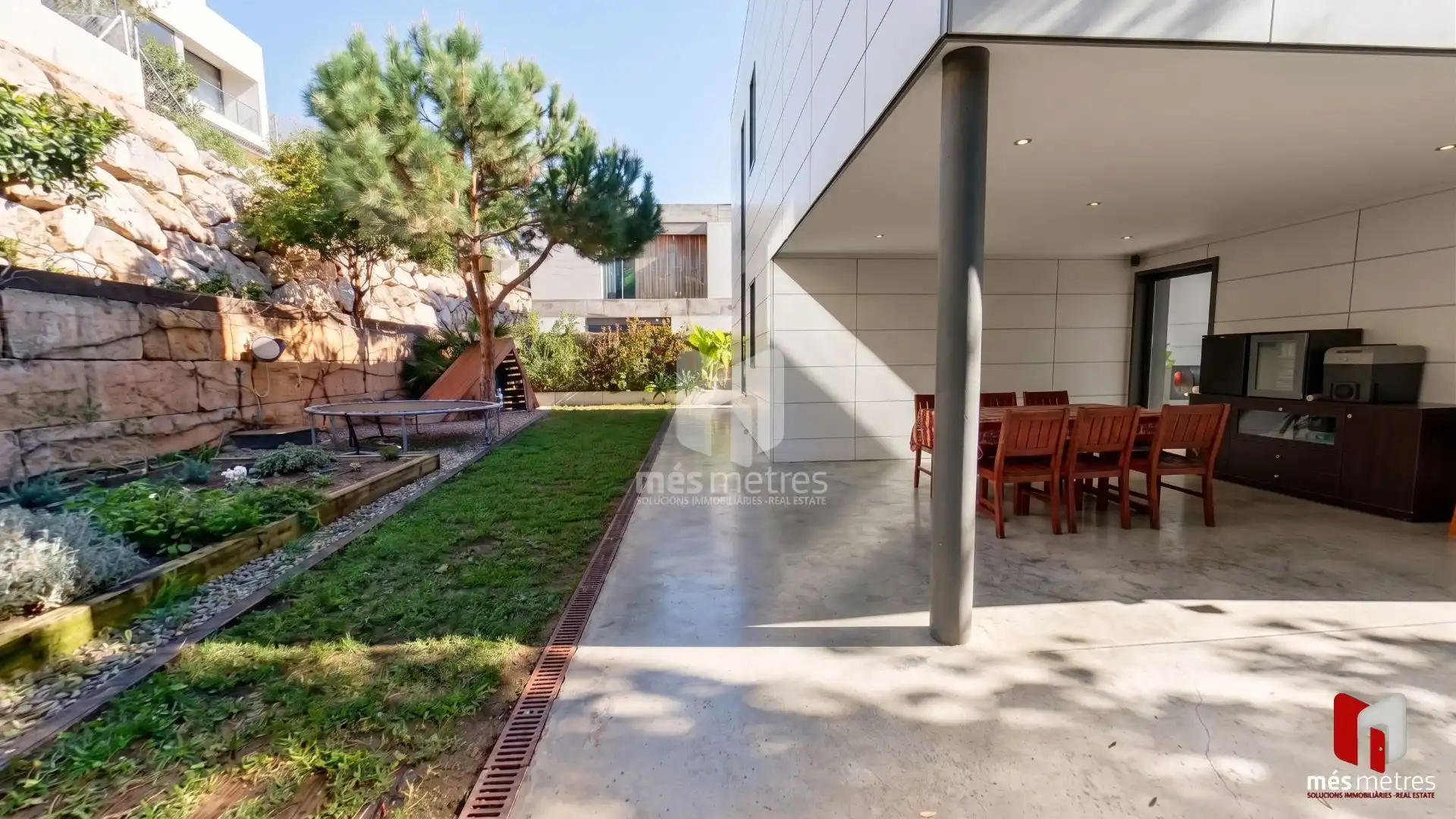 Terrassa de Casa o xalet en venda en Teià amb Aire condicionat, Calefacció i Jardí privat