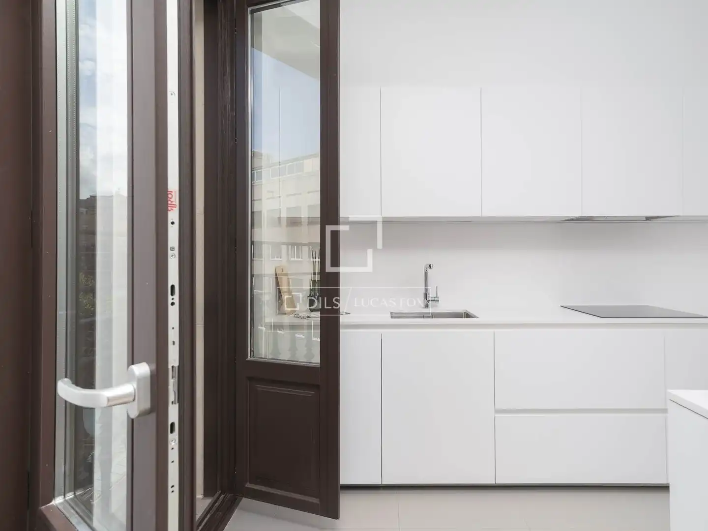 Cocina de Piso en venta en Barcelona con Aire acondicionado, Calefacción y Parquet