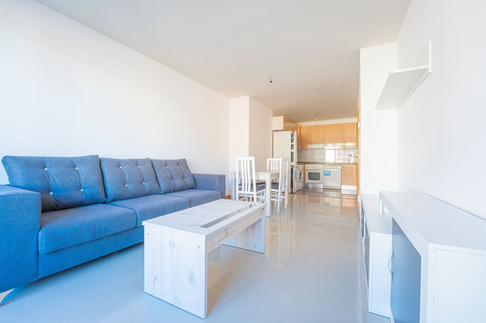 Living room of Apartment to rent in Zamora Capital   with Heating, Parquet flooring and Furnished