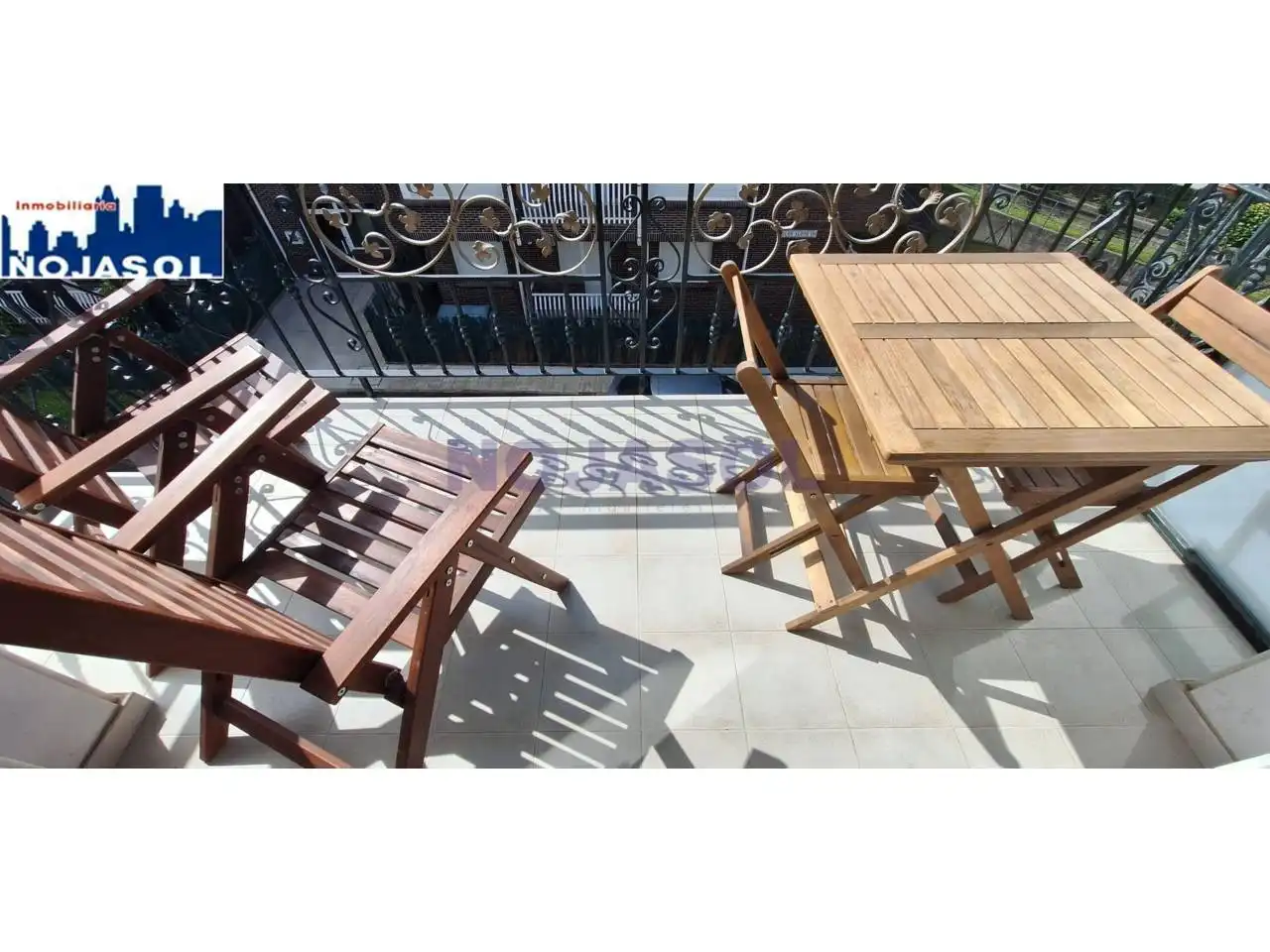 Terrace of Apartments for rent in Noja  with Heating, Terrace and Furnished