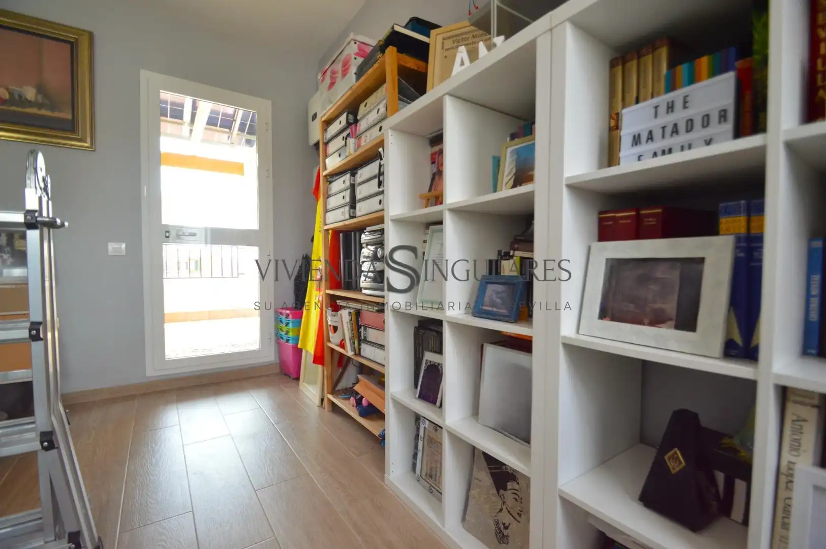 Sala de estar de Casa adosada en venta en Sevilla con Aire acondicionado, Terraza y Trastero
