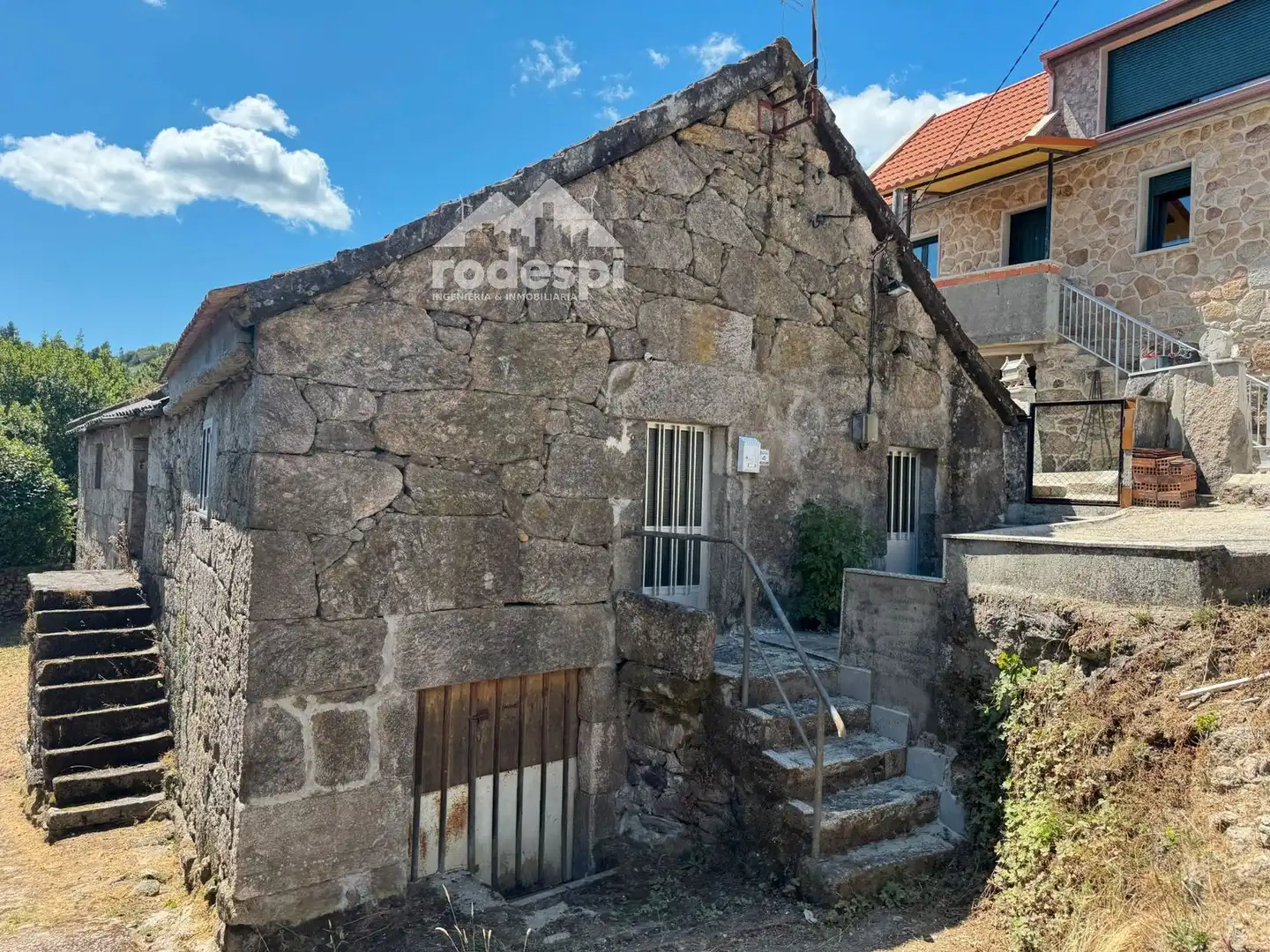 Vista exterior de Casa o chalet en venta en A Cañiza   con Trastero
