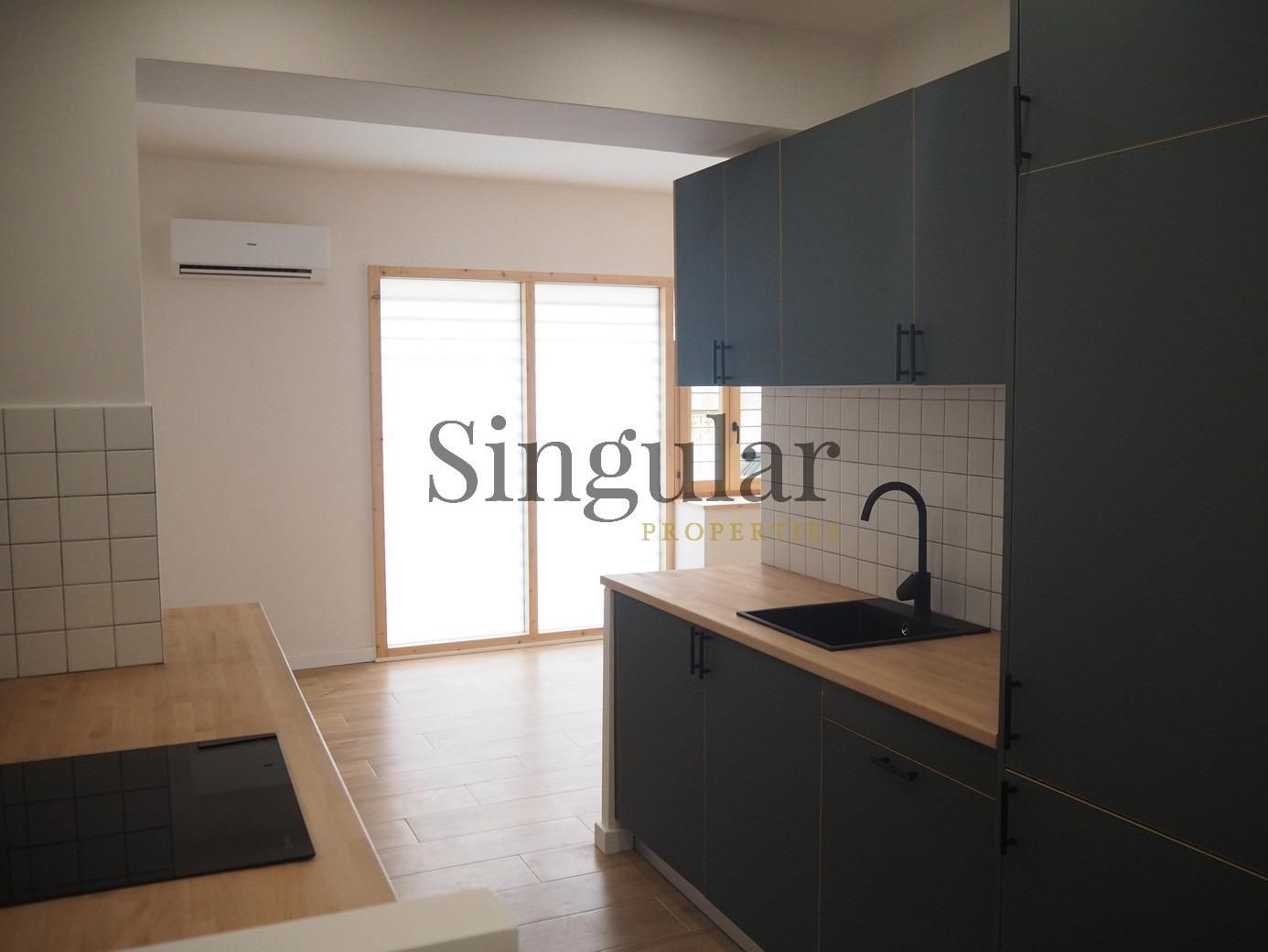 Cocina de Piso en venta en  Barcelona Capital con Aire acondicionado y Parquet