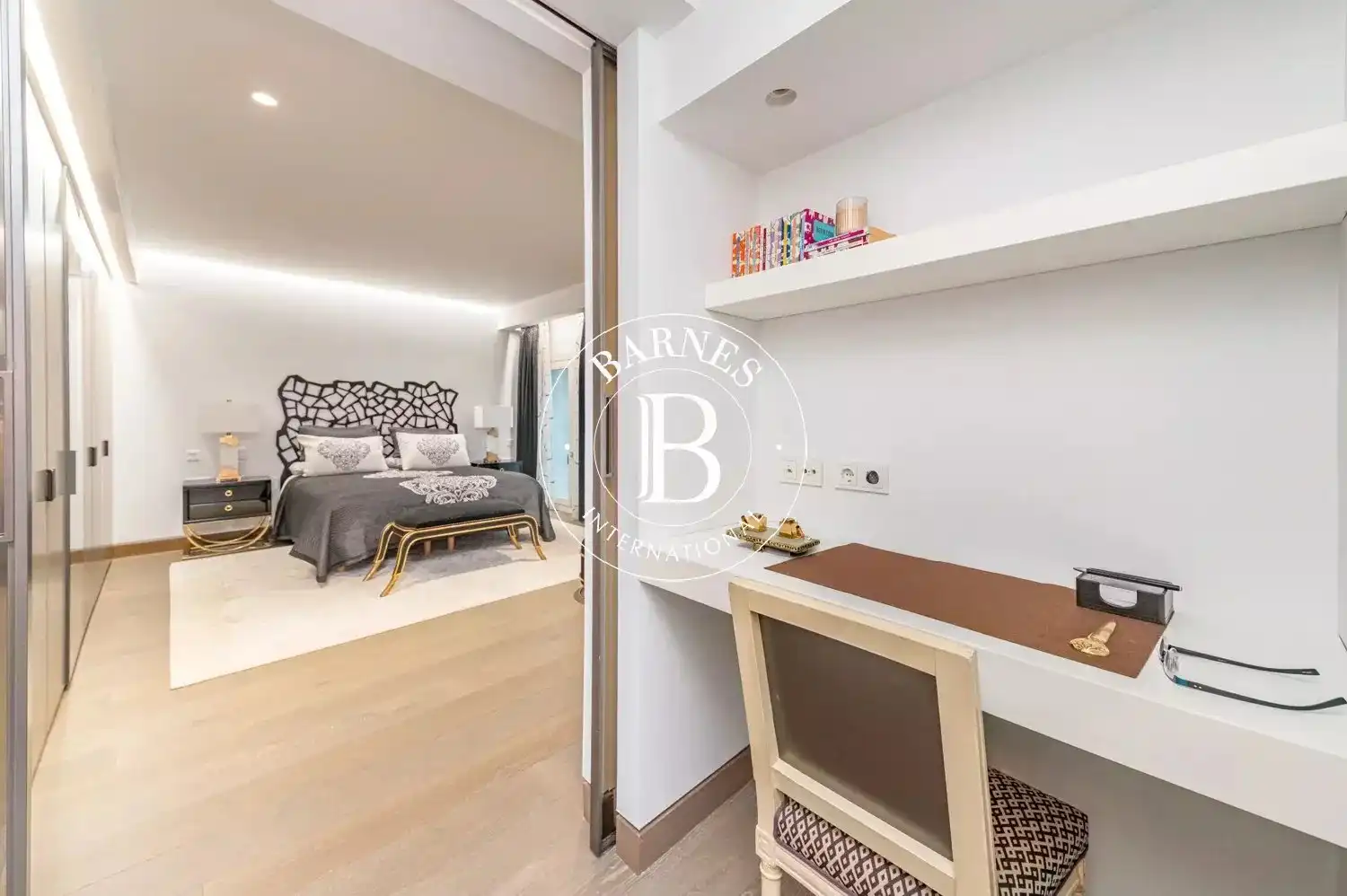 Bedroom of Flat for rent in Madrid  with Air Conditioner, Heating and Swimming Pool
