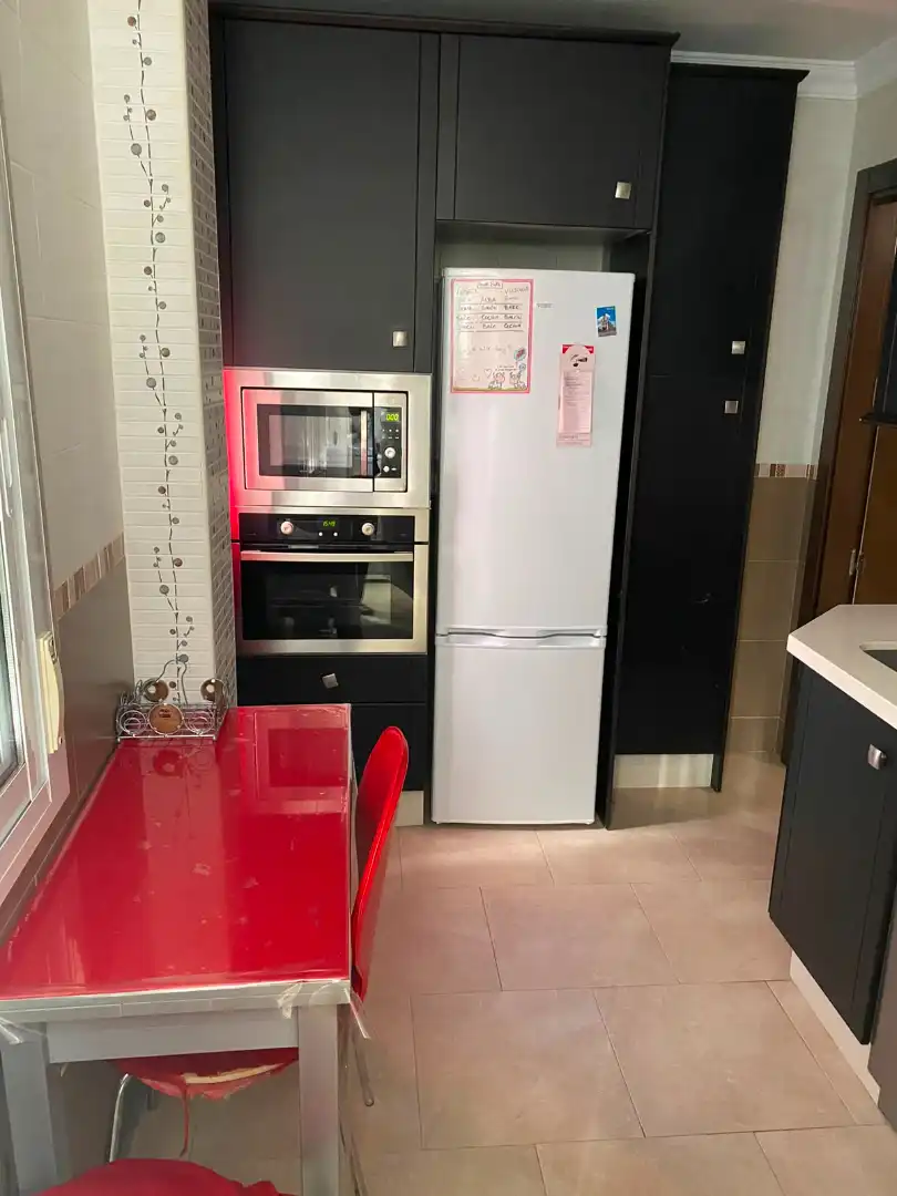 Cocina de Piso de alquiler en Málaga con Aire acondicionado, Amueblado y Horno