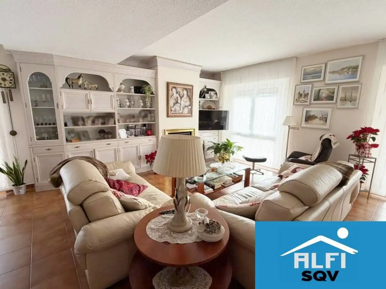 Living room of Houses for sale in Sant Quirze del Vallès  with Air Conditioner, Heating and Private garden