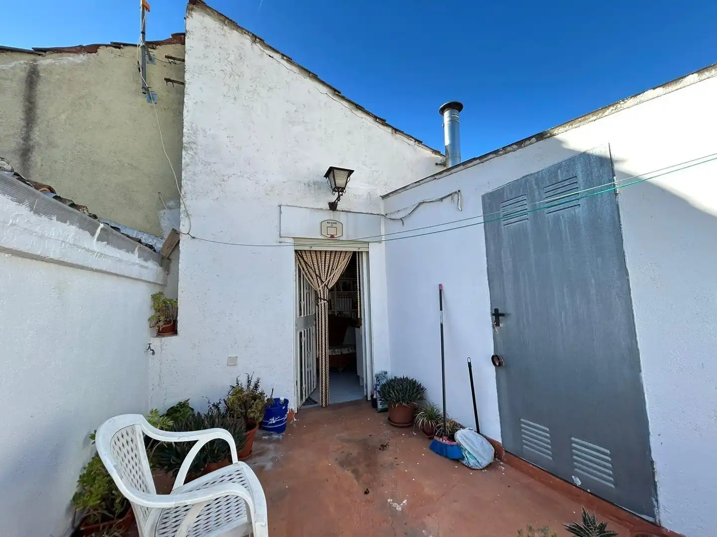 Vista exterior de Finca rústica en venda en Corpa amb Calefacció, Terrassa i Traster