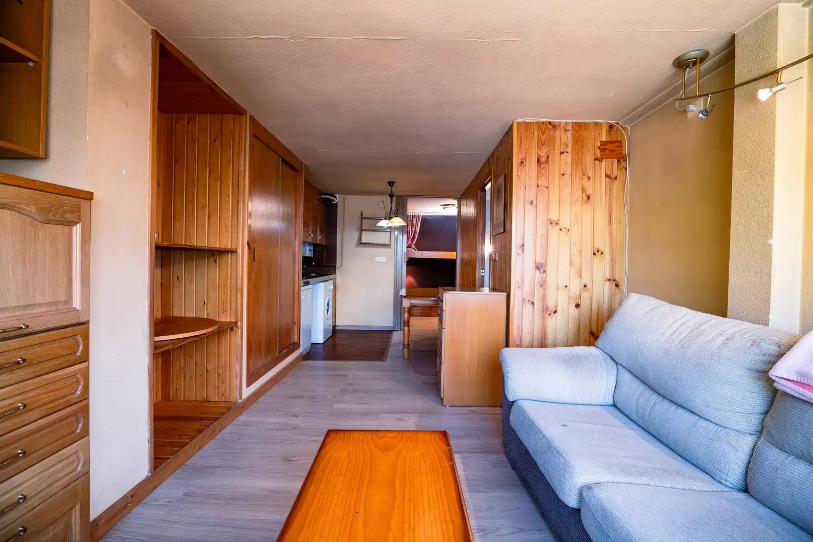 Sala de estar de Piso en venta en Benasque con Calefacción