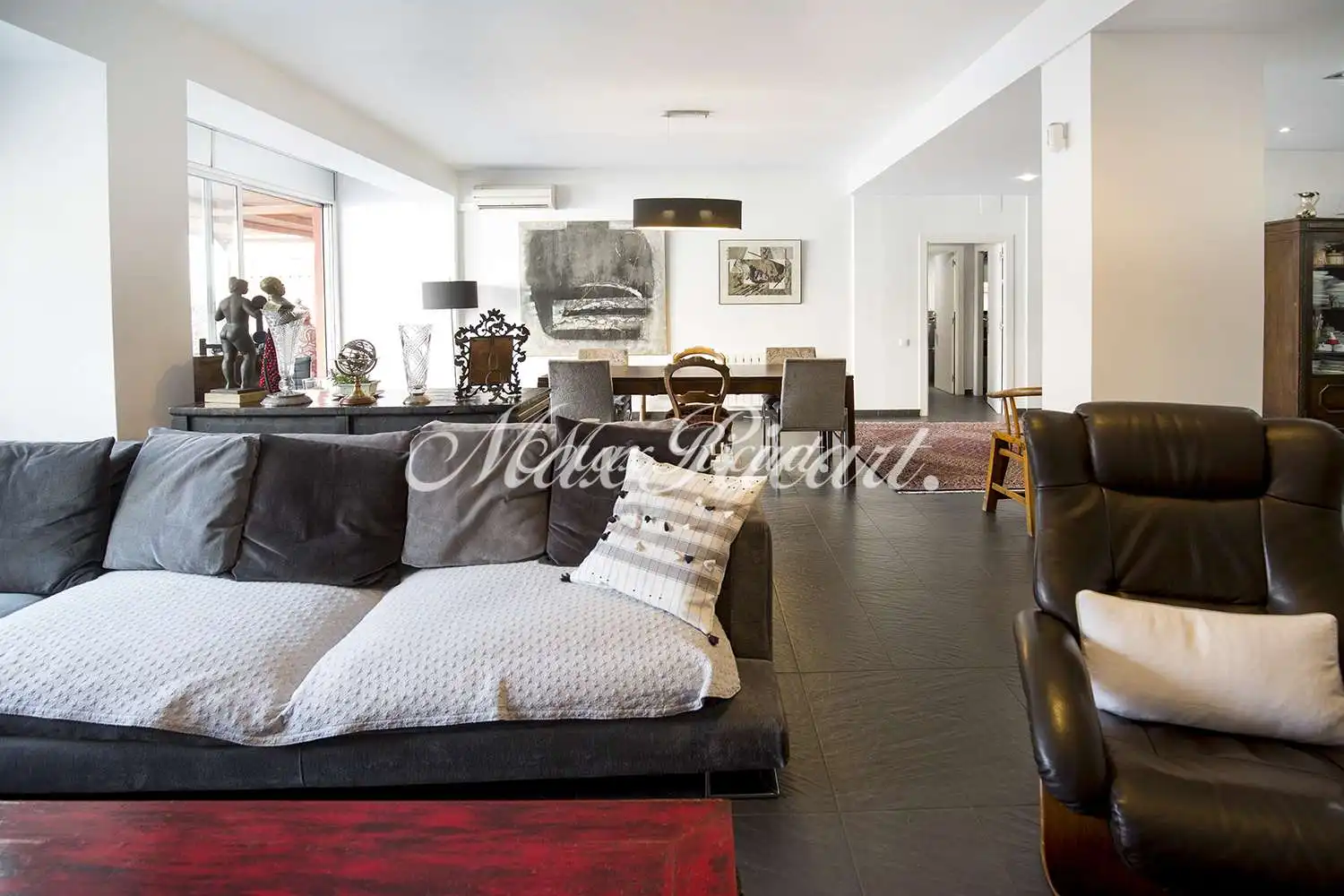 Living room of Flat for rent in Barcelona  with Air Conditioner, Heating and Terrace