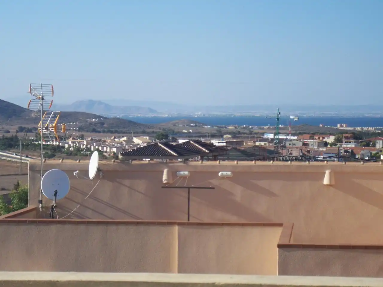 Vista exterior de Casa o xalet en venda en Cartagena amb Calefacció, Jardí privat i Terrassa