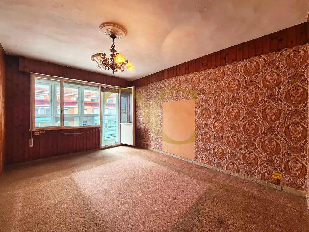 Living room of Flat for sale in Gijón   with Heating and Terrace