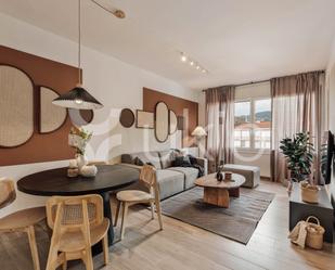 Sala d'estar de Apartament de lloguer en  Barcelona Capital amb Aire condicionat, Calefacció i Terrassa