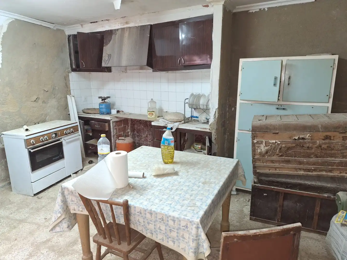 Cuina de Casa o xalet en venda en Alicante / Alacant amb Jardí privat, Terrassa i Traster