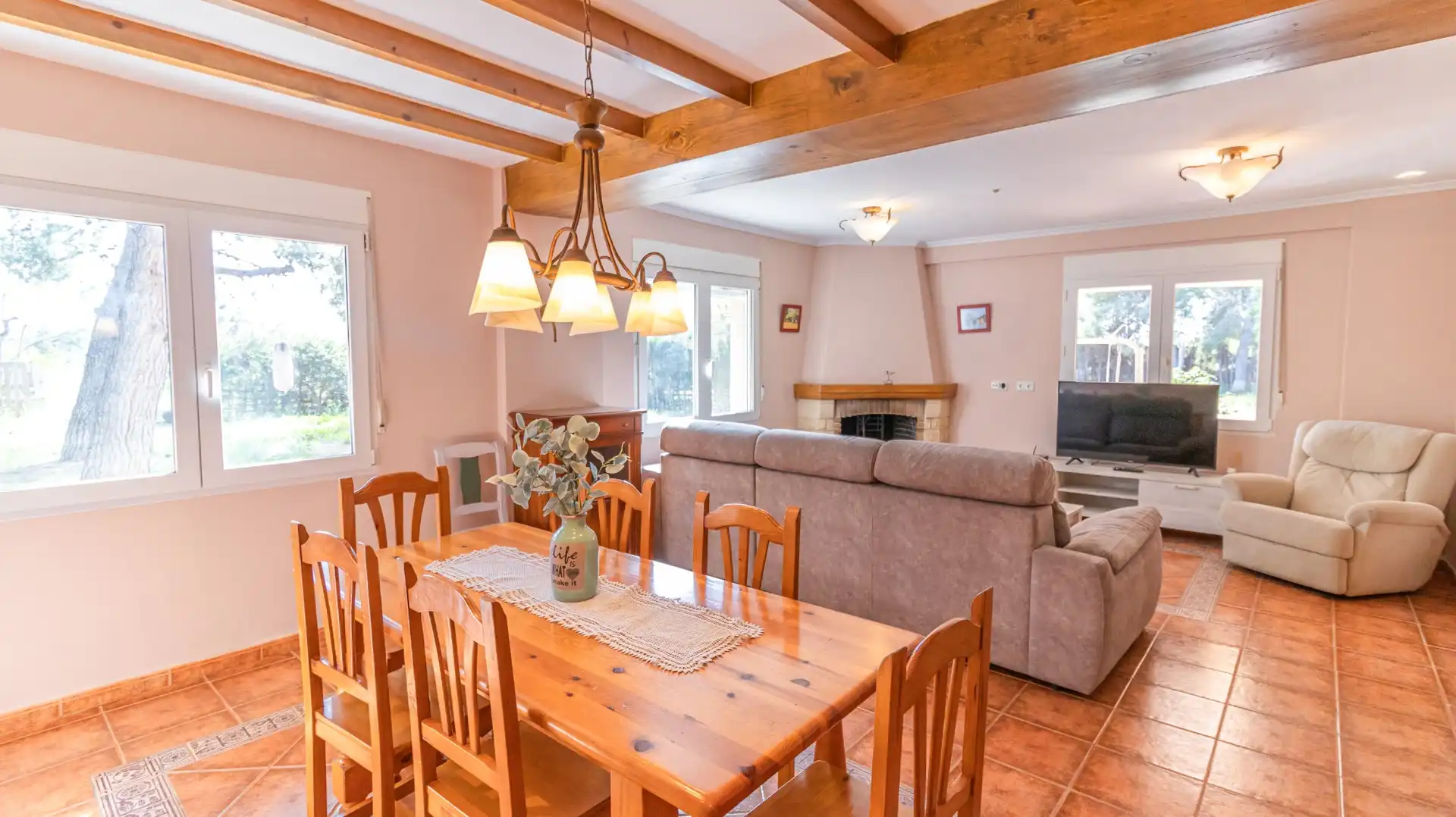 Comedor de Casa o chalet en venta en Elche / Elx con Aire acondicionado, Calefacción y Terraza