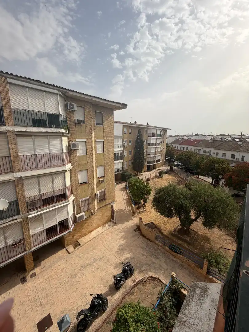 Vista exterior de Pis en venda en Mairena del Aljarafe amb Aire condicionat, Moblat i Balcó