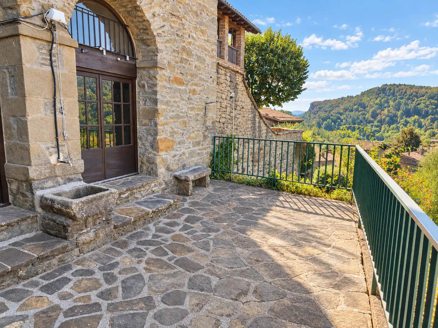 Terrassa de Casa o xalet en venda en Rupit i Pruit amb Calefacció, Terrassa i Moblat