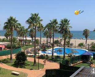 Garden of Flat to rent in Roquetas de Mar  with Swimming Pool