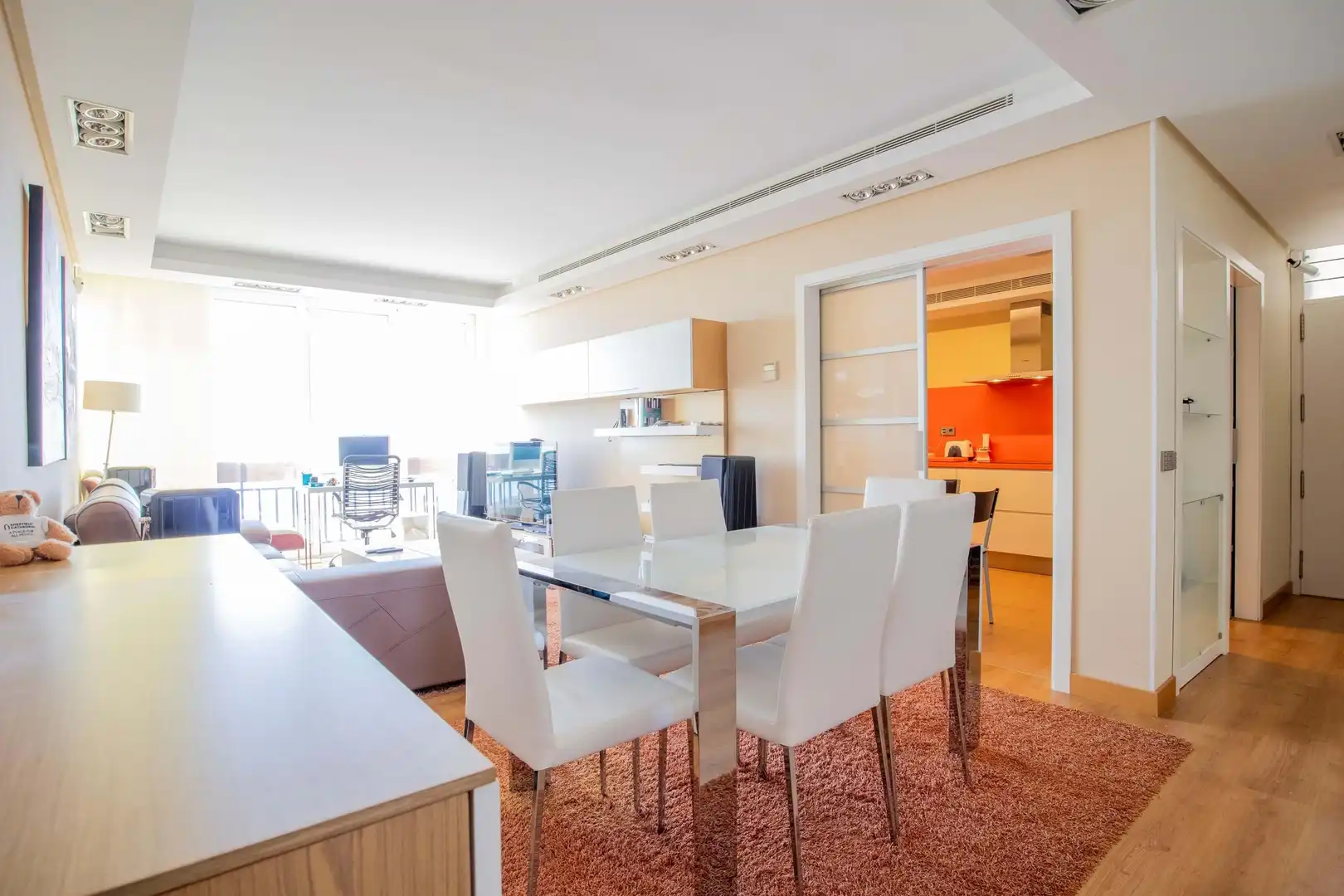 Dining room of Flat for sale in Santa Cruz de Tenerife  with Air Conditioner, Furnished and Jacuzzi
