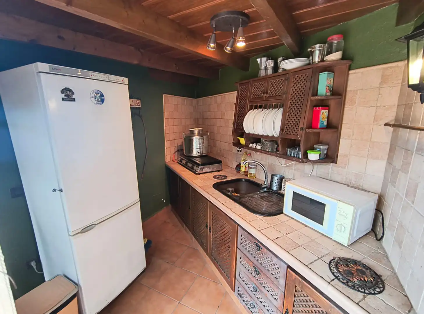 Cocina de Casa o chalet en venta en Los Realejos con Jardín privado, Terraza y Amueblado