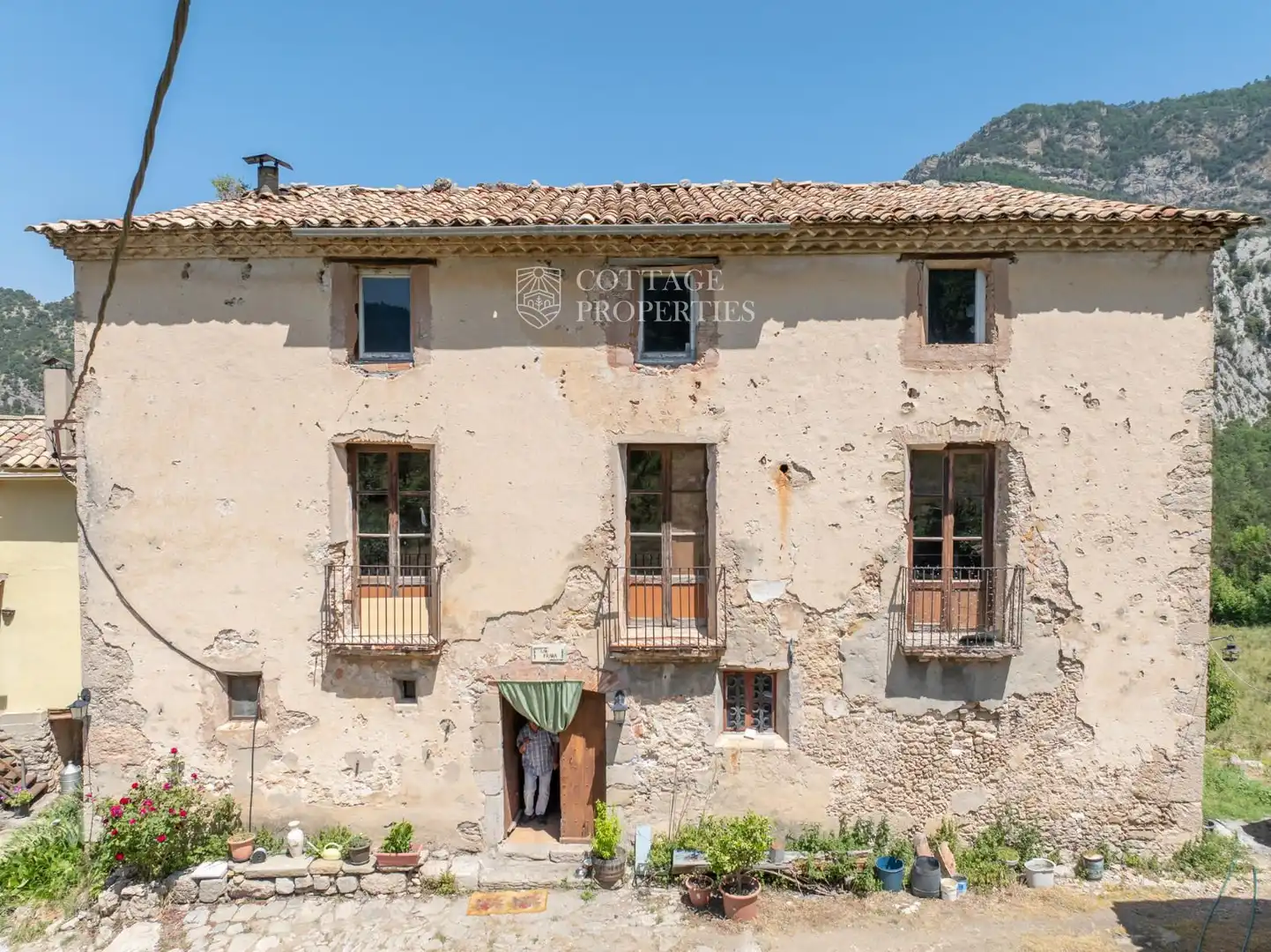 Vista exterior de Finca rústica en venda en La Nou de Berguedà